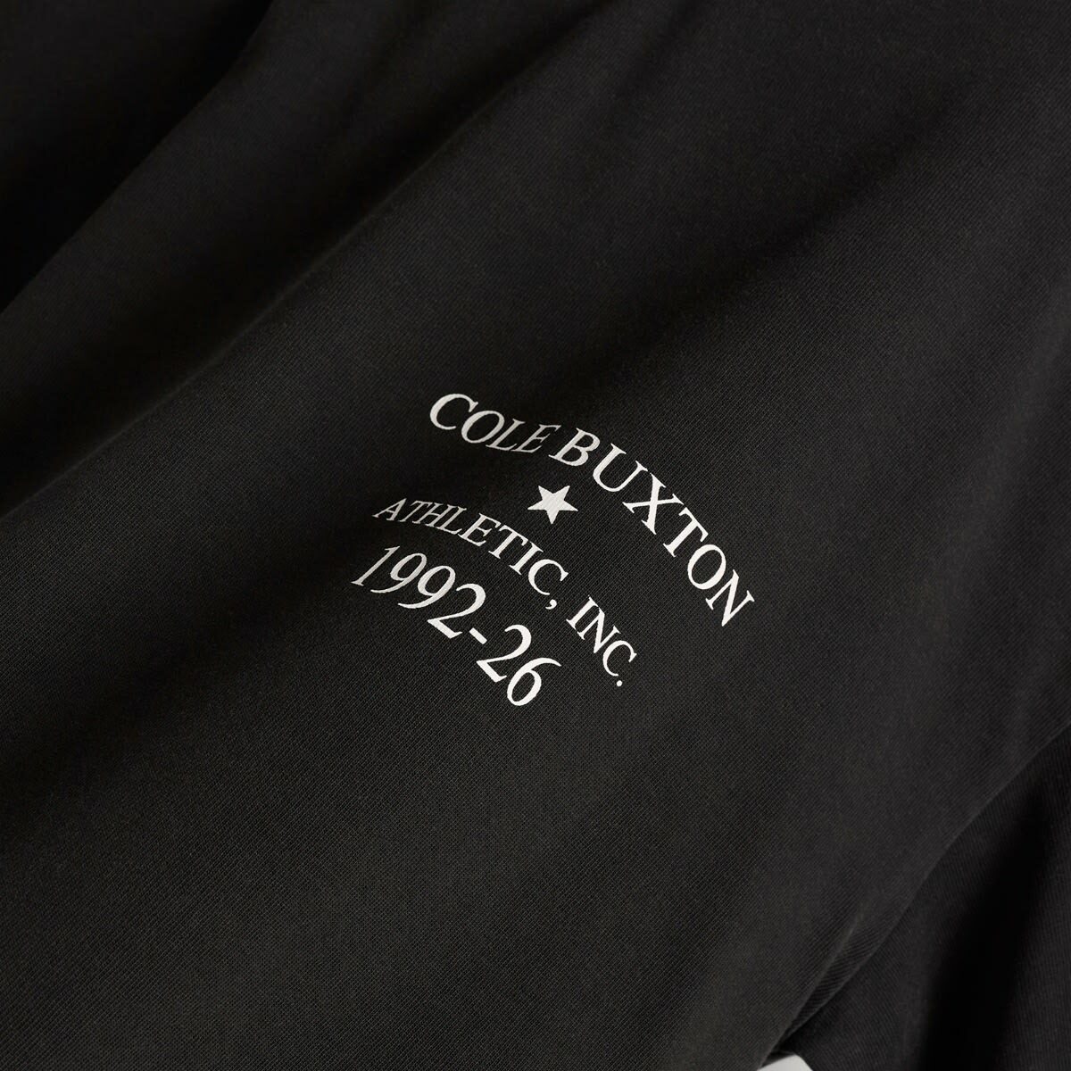 Cole Buxton Men's Athletic Inc T-Shirt in Vintage Black