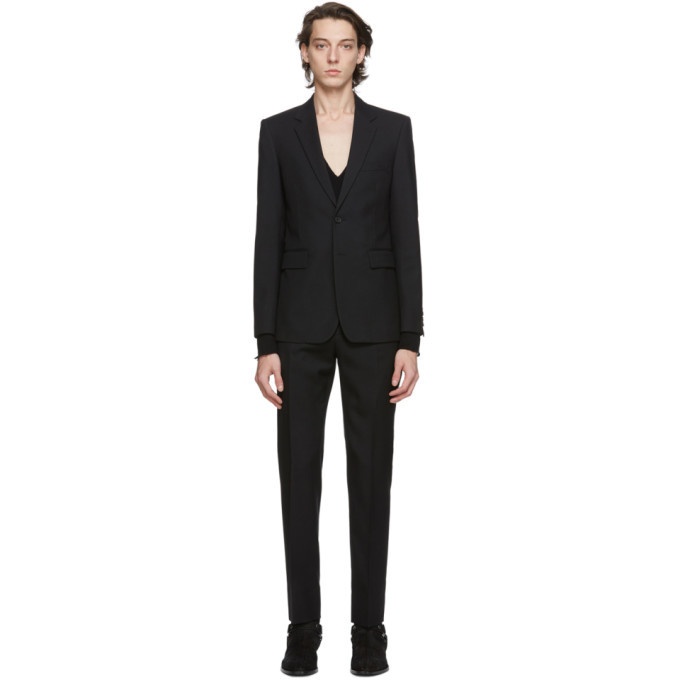 Photo: Saint Laurent Black Classic Suit