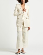 Rick Owens Womens Blazer in Beige