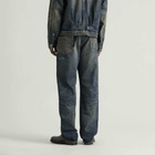 Junya Watanabe MAN Men's Custom Patchwork Denim Jeans in Indigo Mix