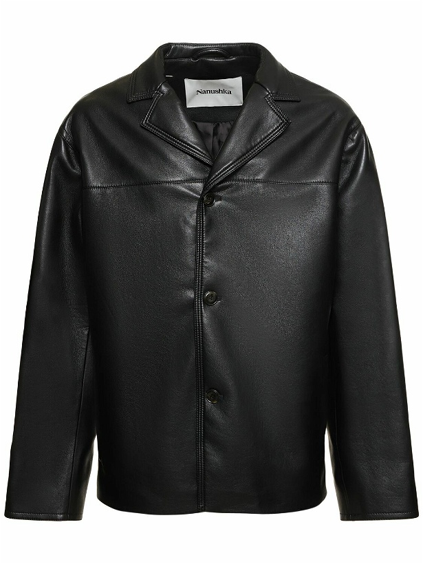 Photo: NANUSHKA - Regenerated Leather Jacket