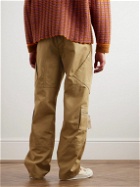 Jacquemus - Straight-Leg Cotton-Canvas Cargo Trousers - Neutrals