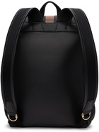 Paul Smith Black Signature Stripe Foldover Backpack