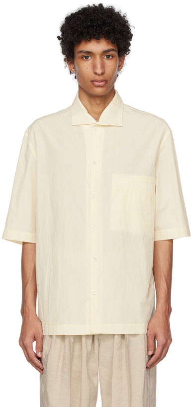 Photo: LEMAIRE Yellow Boxy Shirt