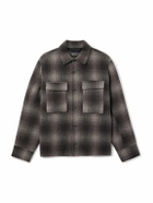Rag & Bone - Austin Checked Wool-Blend Shirt Jacket - Brown