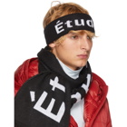 Etudes Black Yves Logo Headband