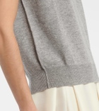 Jardin des Orangers Cashmere and wool sweater vest