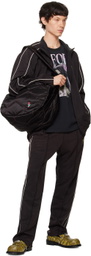 doublet Black Zombie Silhouette Track Pants