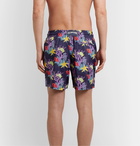 Vilebrequin - Mahina Mid-Length Printed Swim Shorts - Blue