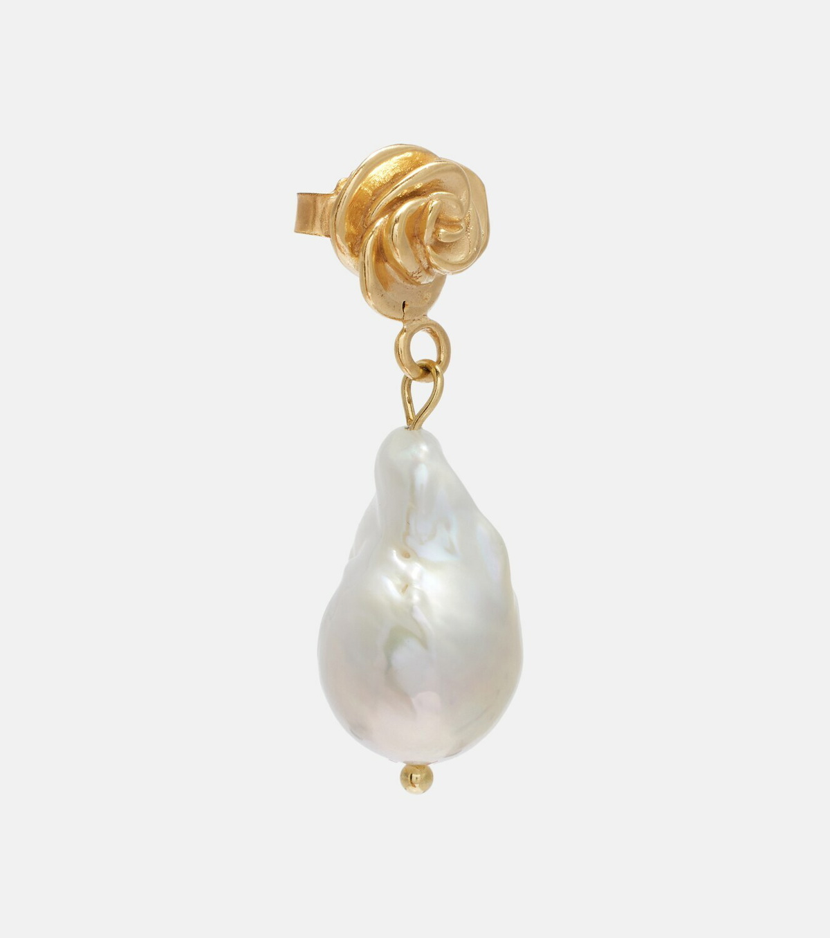 Magda Butrym Baroque pearl gold-plated drop earrings