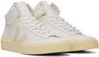 VEJA White & Beige Minotaur High Sneakers