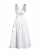Alaïa Womens Midi dress in White