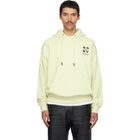 Off-White Yellow Small Arrow Skate Hoodie