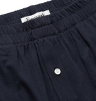 Entireworld - Organic Cotton-Jersey Sweatpants - Blue