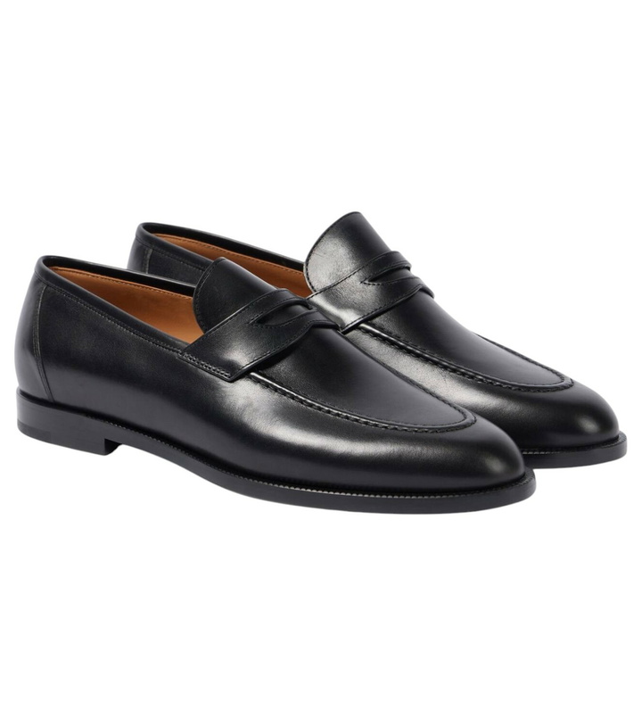 Photo: Loro Piana Sergio leather loafers