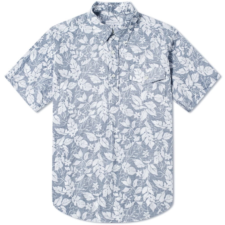 Photo: Engineered Garments Popover Floral Shirt Navy