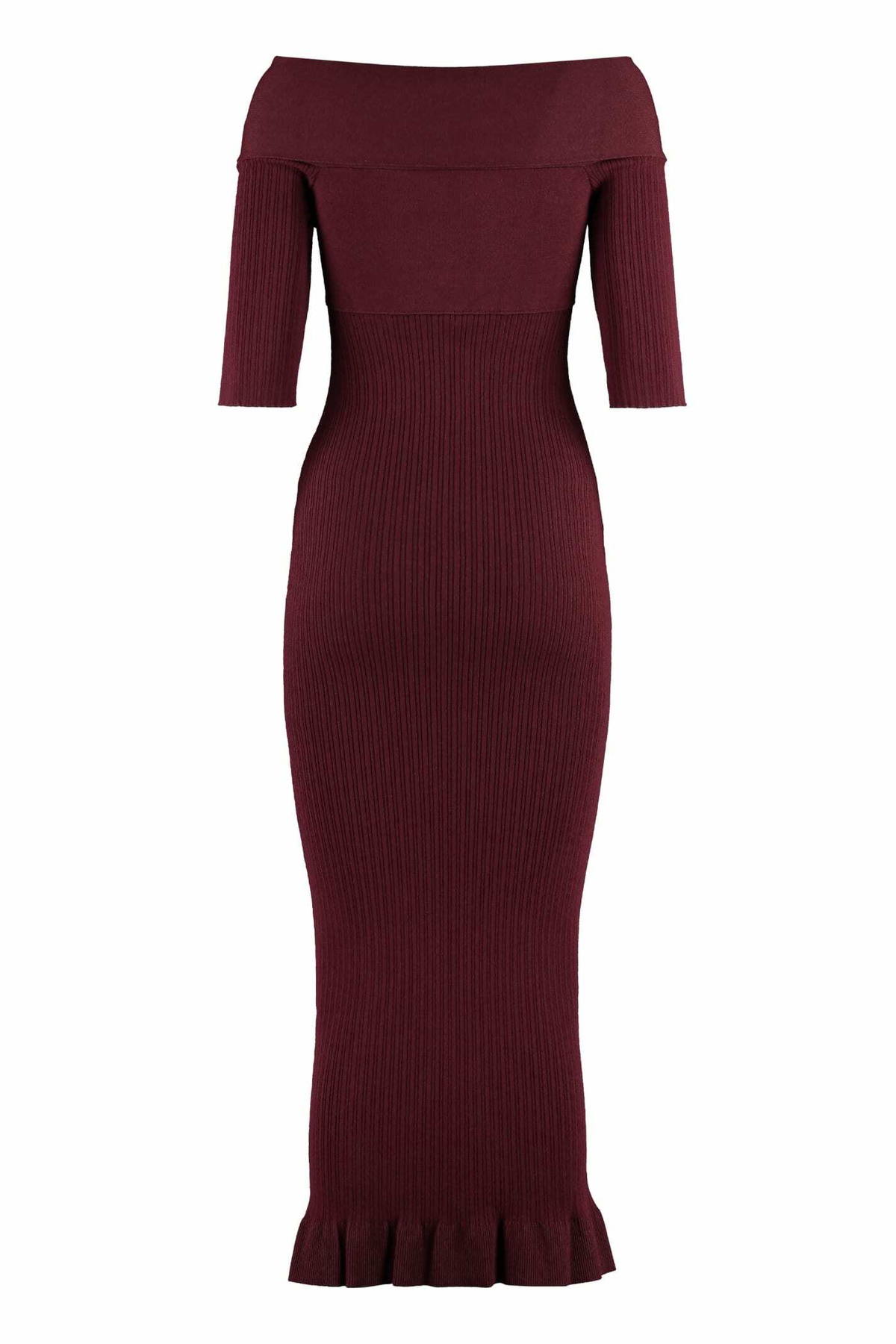 Philosophy di Lorenzo Serafini Ribbed Knit Midi Dress Philosophy di Lorenzo  Serafini