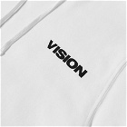Vision Streetwear Men's OG Box Logo Hoody in White