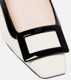 Roger Vivier Belle Vivier patent leather ballet flats