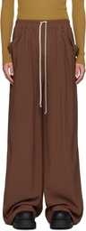 Rick Owens Brown Porterville Lido Trousers