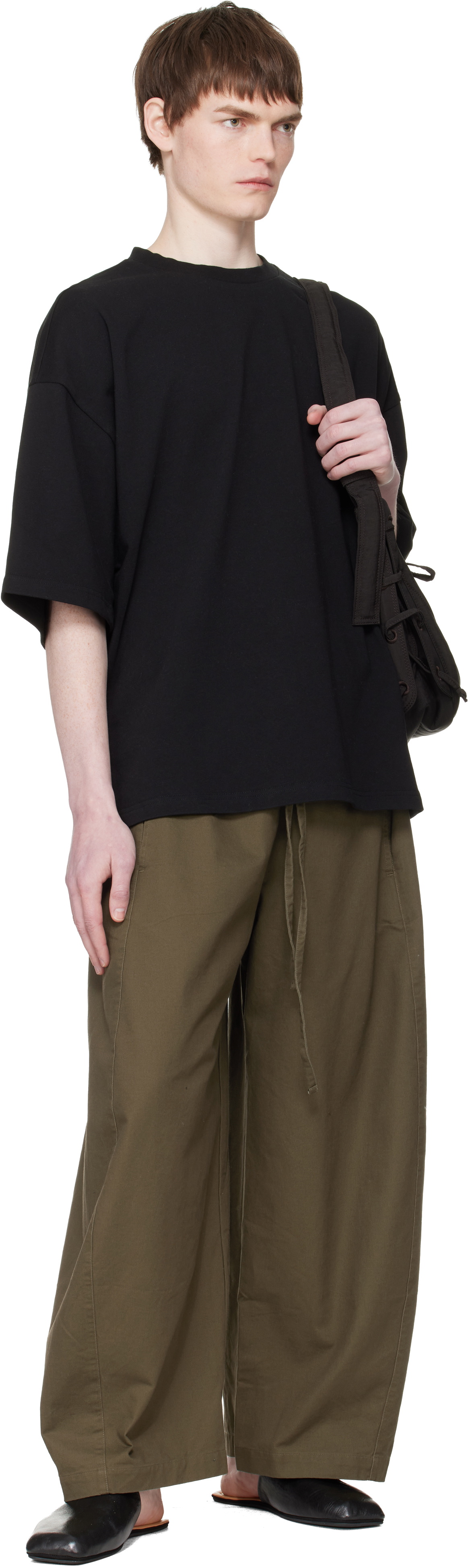 Entire Studios Black Heavy Boxy T-shirt
