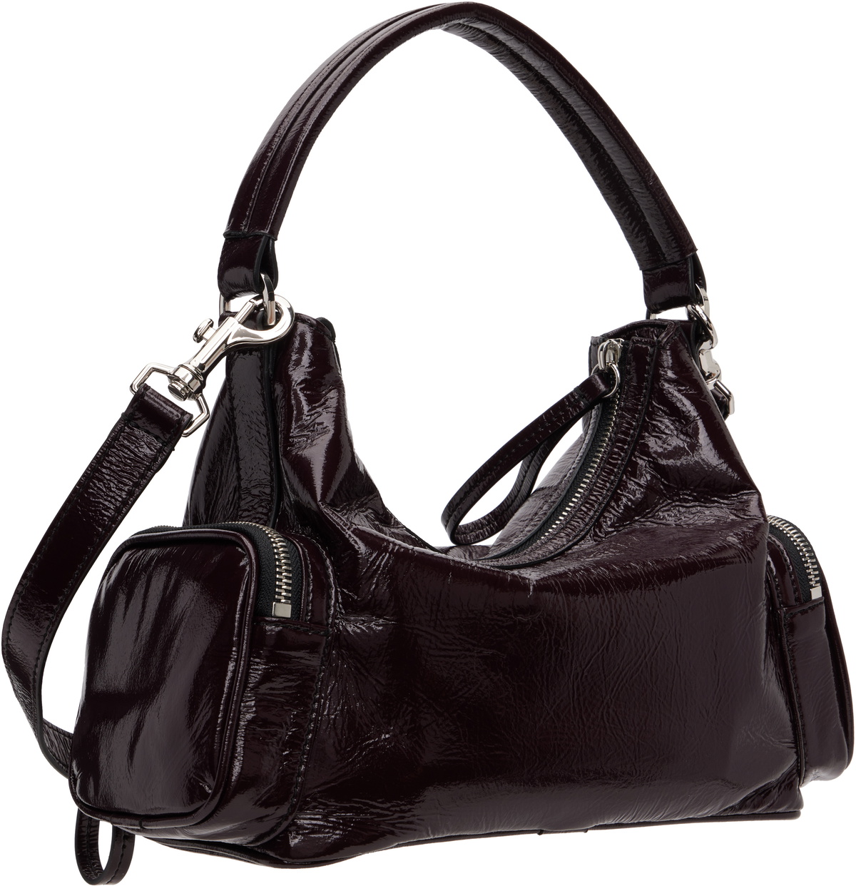 Stella McCartney Burgundy Dartmoor Crossbody Bag