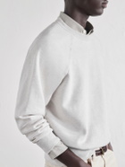 A.PRESSE - Cotton-Jersey Sweatshirt - Gray