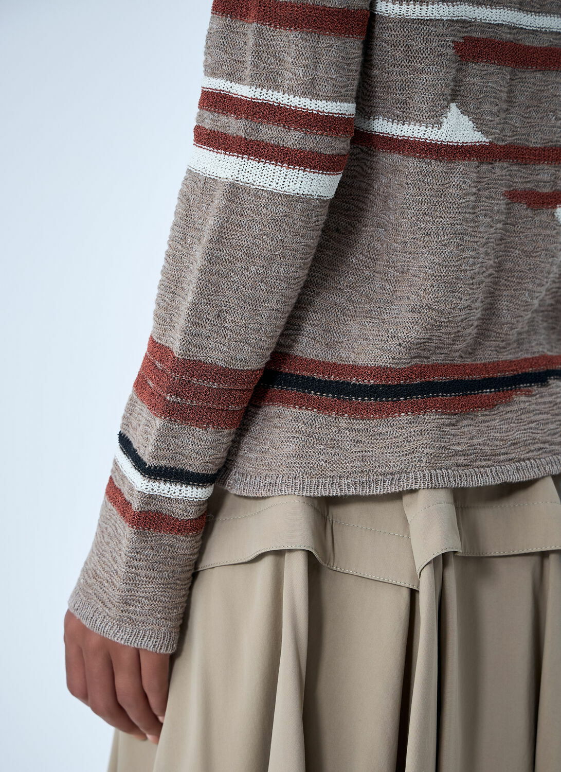 Bottega Veneta Linen-And-Cotton Sweater
