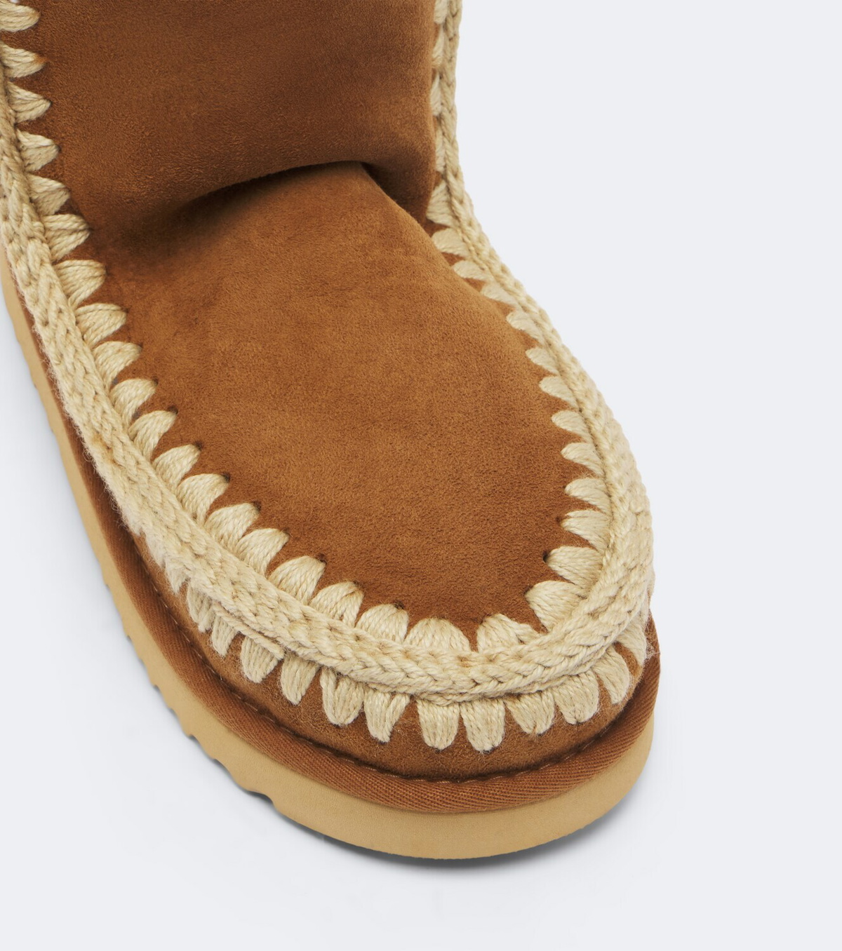 Mou 24 shearling-lined suede mid-calf boots