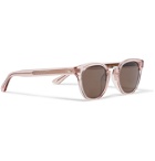 Cutler and Gross - Round Frame Acetate Sunglasses - Pink