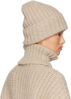 Baserange Beige Merino Beanie