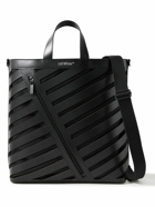 Off-White - Cutout Leather Tote Bag