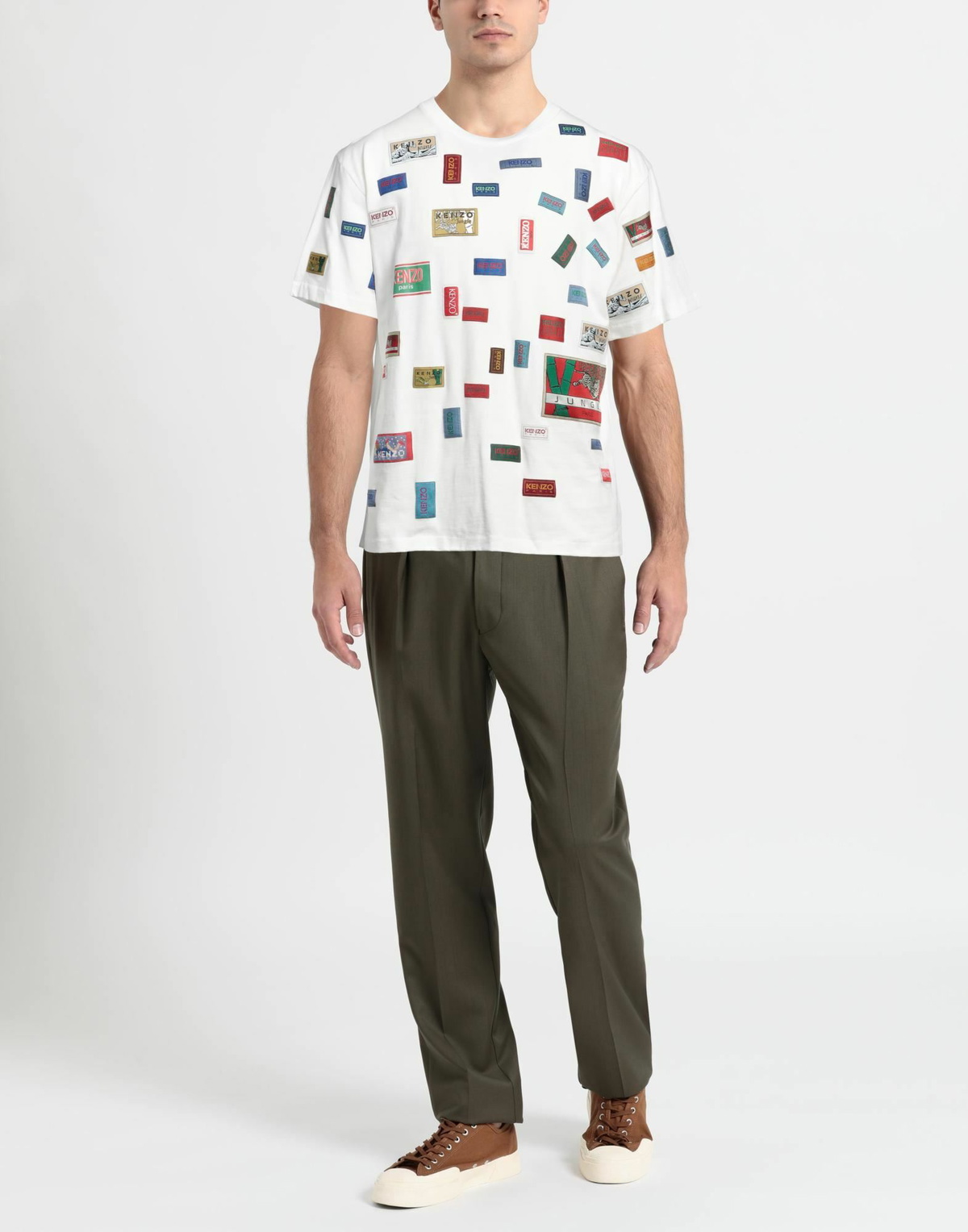 Kenzo Mens T-shirt in White
