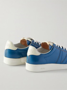Visvim - Corda-Folk Leather Sneakers - Blue