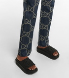 Gucci - GG rubber slides