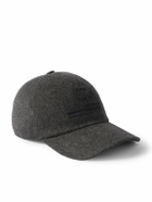 Zegna - Logo-Appliquéd Oasi Cashmere Baseball Cap - Gray