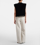 Frame Off Duty Drawstring wide-leg jeans