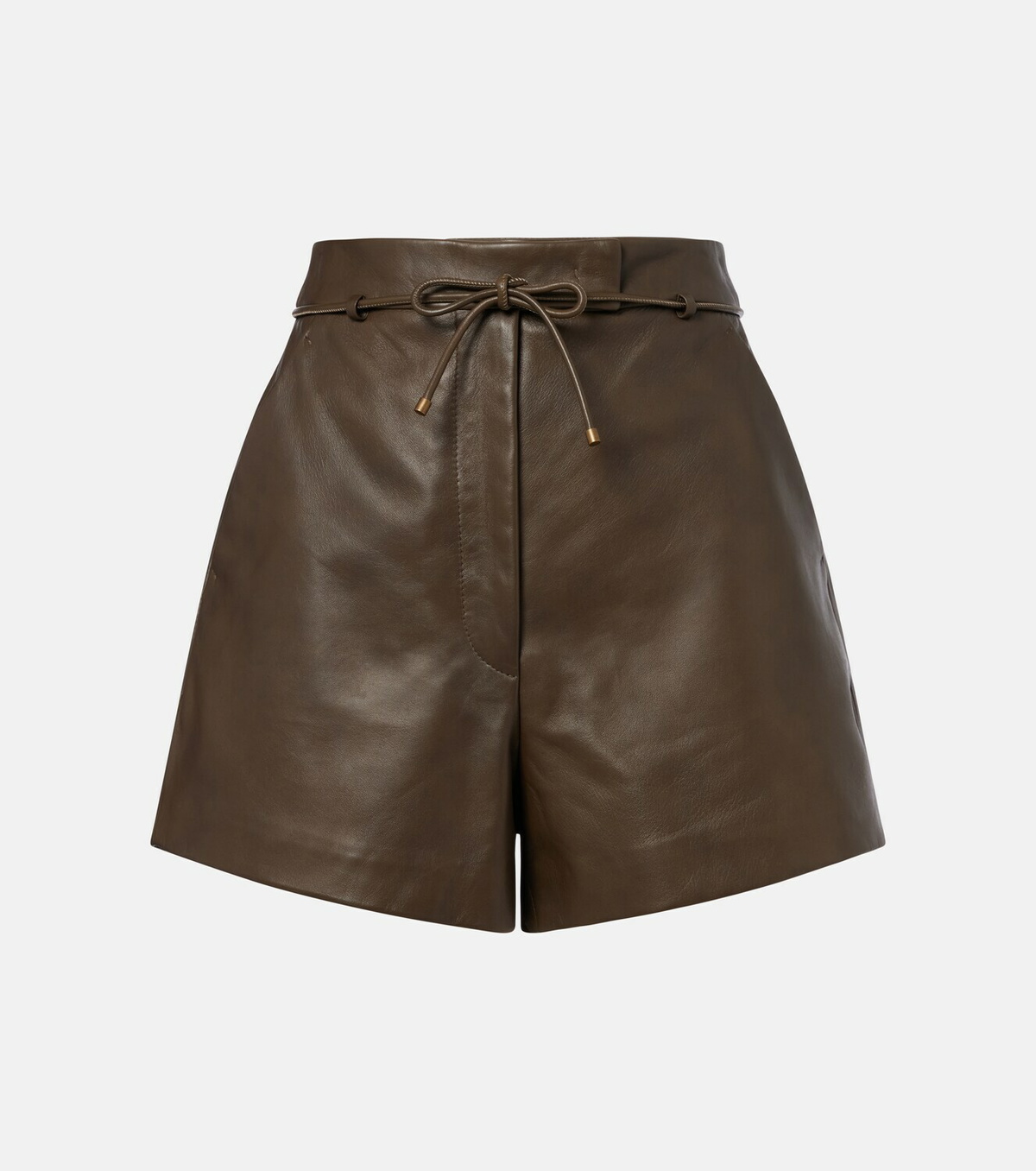 Max Mara Leather shorts