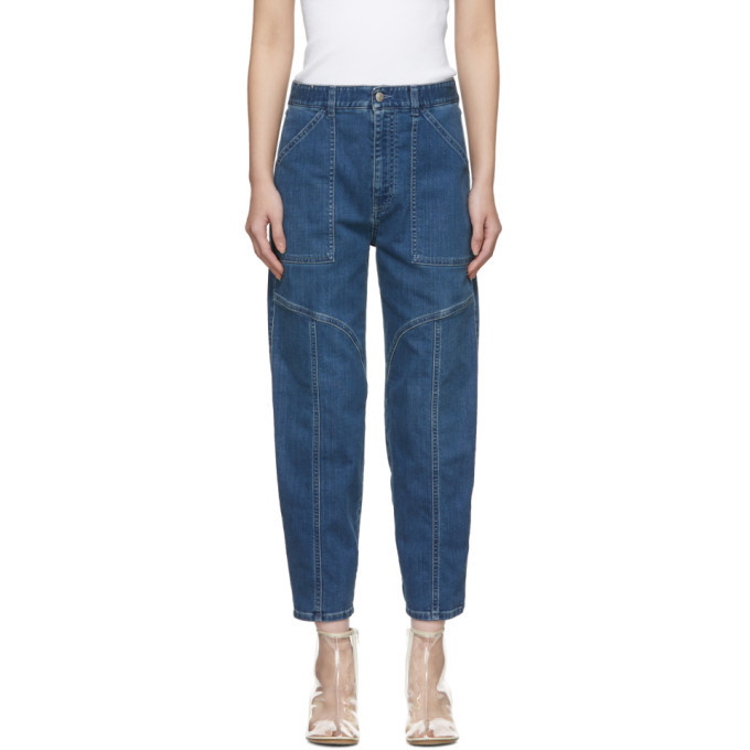 Photo: Stella McCartney Blue Wide Leg Jeans