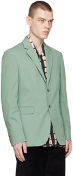 Paul Smith Green Two-Button Blazer