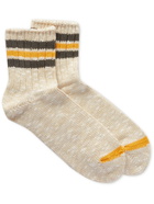 Anonymous ism - Striped Cotton-Blend Socks