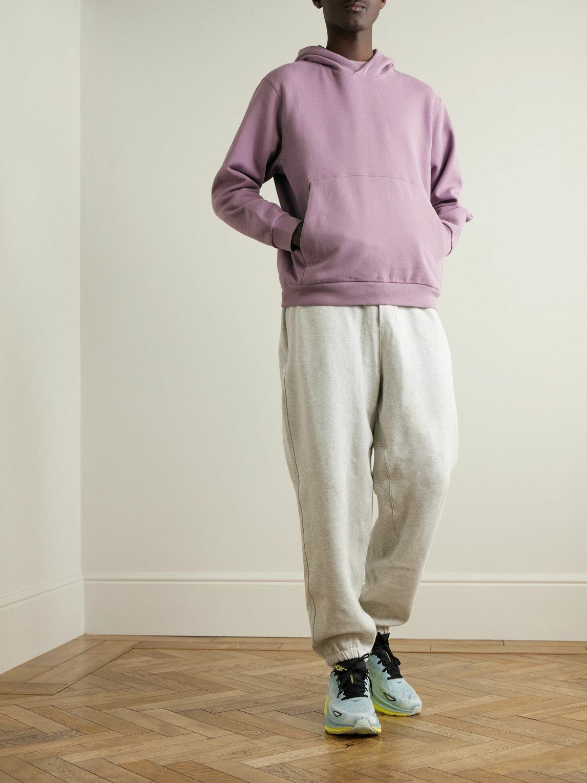 Lululemon - Steady State Cotton-Blend Jersey Hoodie - Purple