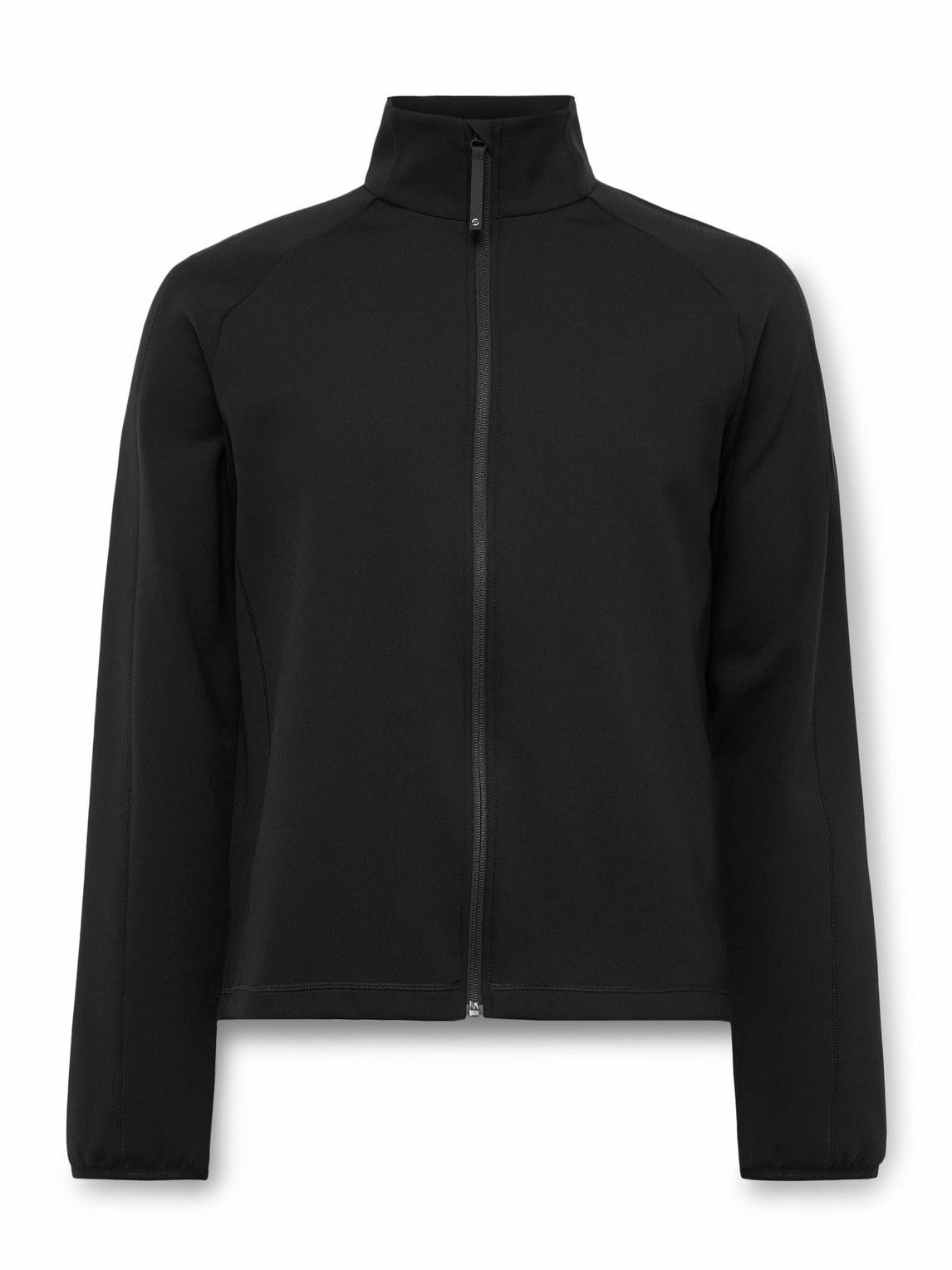 Aztech Mountain - Ajax Slim-Fit Stretch-Jersey Zip-Up Ski Base Layer - Black