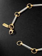Foundrae - Element White and Yellow Gold Chain Bracelet