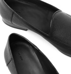 THE ROW - Full-Grain Leather Loafers - Black