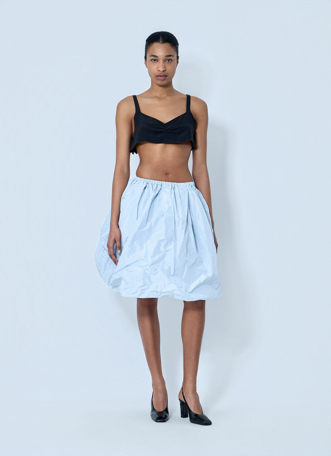 Prada Balloon Skirt in Structured Fabric