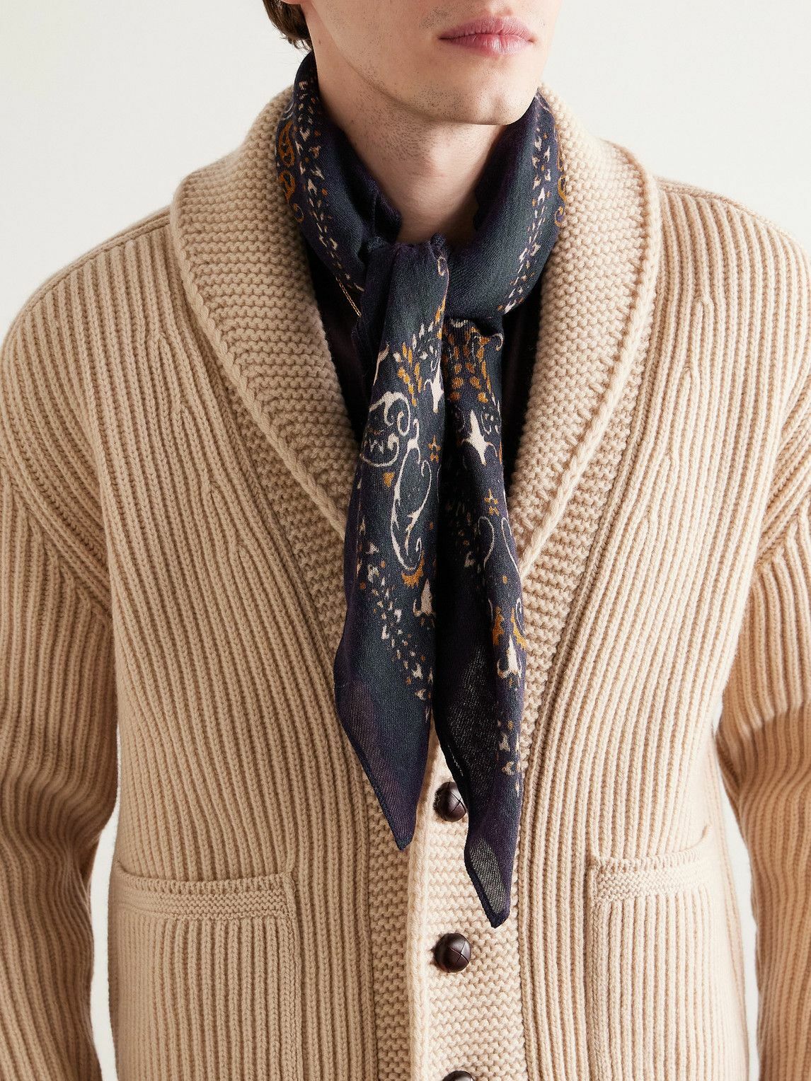 Hartford - Printed Wool Scarf