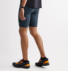 DISTRICT VISION - TomTom Speed Tight Stretch Tech-Shell Running Shorts - Gray