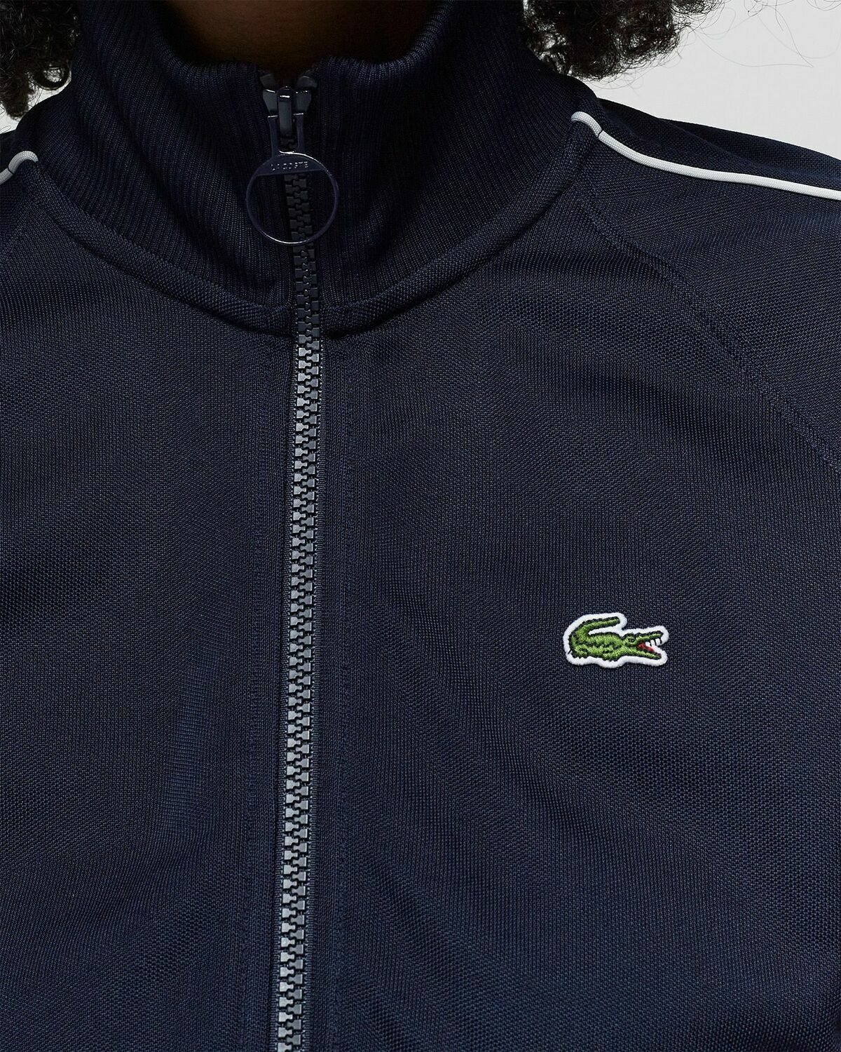 Lacoste Sweatshirts Blue Track Jackets
