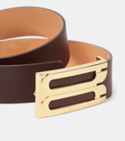 Victoria Beckham Jumbo Frame leather belt